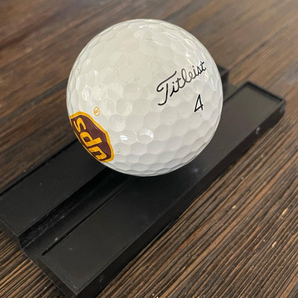 Titleist Golf Ball with UPS Logo